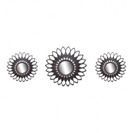 SET DE 3 ESPEJOS GIRASOL (1 GRANDE Y 2 CHICOS) - Envío Gratuito