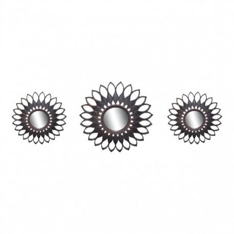 SET DE 3 ESPEJOS GIRASOL (1 GRANDE Y 2 CHICOS) - Envío Gratuito