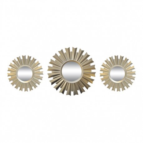 SET 3 ESPEJOS SOL (1 GRANDE Y 2 CHICOS) - Envío Gratuito