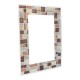 ESPEJO RECTANGULAR MOSAICO VIDRIO 41 CM X 51 CM - Envío Gratuito