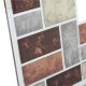 ESPEJO RECTANGULAR MOSAICO VIDRIO 41 CM X 51 CM - Envío Gratuito