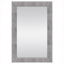 ESPEJO HEXAGONOS 90X60 PLATA CLARO - Envío Gratuito