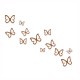 MARIPOSAS 3D CHOCOLATE 12 PIEZAS BETTER PLACE - Envío Gratuito