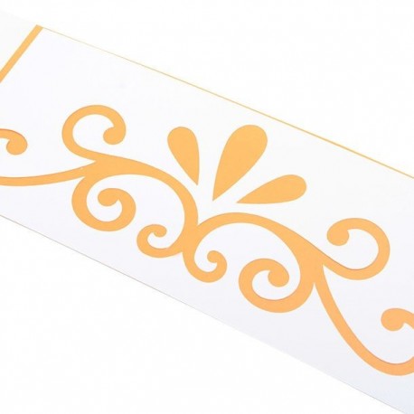 PLANTILLA DECORATIVA FLOR DE ESTANCIA - Envío Gratuito