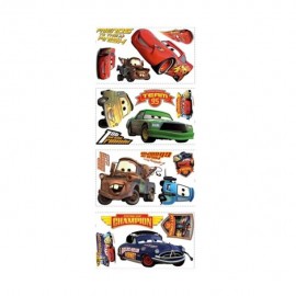 STICKERS CARS 45.7X101.6 CM 18 PIEZAS DISNEY - Envío Gratuito