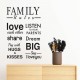 VINIL STD CASA ASSORTED FRASES LUMIK - Envío Gratuito