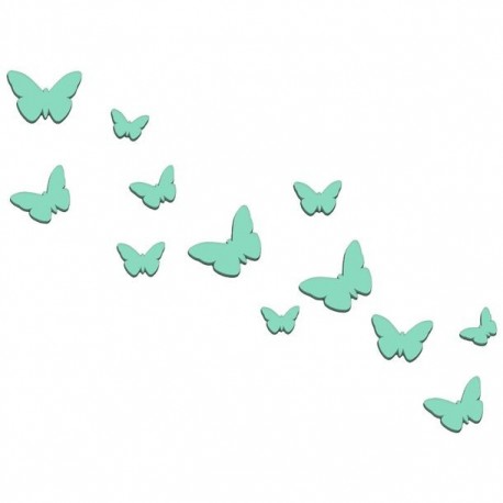 MARIPOSAS 3D BRILLANTES BETTER PLACE - Envío Gratuito