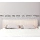 VINIL STANDAR CASA FRASE AMA LUMIK - Envío Gratuito