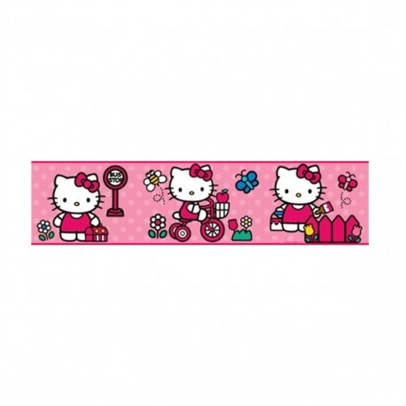 CENEFA BORDER HELLO KITTY BUTTE 4.57 M HELLO KITY - Envío Gratuito