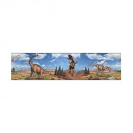 CENEFA DINOSAURIOS 12CMX4.57M 1 PIEZA ROOM MATES - Envío Gratuito