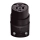 CONTACTO DE NYLON NEGRO 15 A 125 V - Envío Gratuito