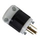 CONTACTO COLGANTE 125V NEGRO. - Envío Gratuito