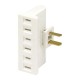 ADAPTADOR CLAVIJA MÓVIL 3 CONECTORES - Envío Gratuito