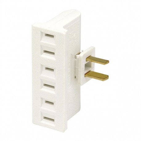 ADAPTADOR CLAVIJA MÓVIL 3 CONECTORES - Envío Gratuito