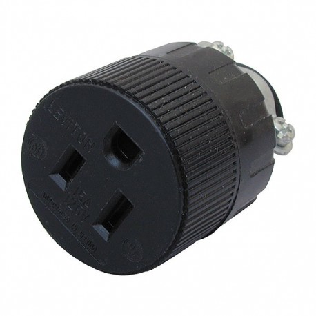 CONECTOR DE VINILO CON TIERRA NEGRO - Envío Gratuito