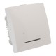INTERRUPTOR ANCHO SENCILLO C/LUZ BLANCO SCHNEIDER ELECTRIC - Envío Gratuito