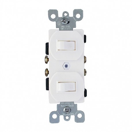 INTERRUPTOR DOBLE MARFIL 040-05224-I - Envío Gratuito