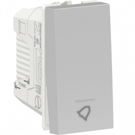 INTERRUPTOR PULSADOR 10A 127VCA ALUMINIO SCHNEIDER ELECTRIC - Envío Gratuito