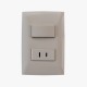 INTERRUPTOR SEN Y TOMA S/TIERRA CON LEVITON - Envío Gratuito