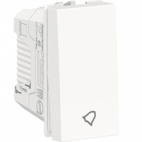 INTERRUPTOR PULSADOR 10A 127VCA BLANCO SCHNEIDER ELECTRIC - Envío Gratuito