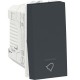 INTERRUPTOR PULSADOR 10A 127VCA GRAFITO SCHNEIDER ELECTRIC - Envío Gratuito