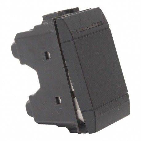 INTERRUPTOR TRES VIAS 1 MOD NEGRO - Envío Gratuito