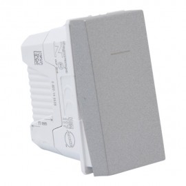 INTERRUPTOR SENCILLO.ALUMINIO.10A 127V~ - Envío Gratuito