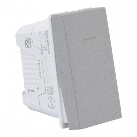 INTERRUPTOR SENCILLO.ALUMINIO.10A 127V~ - Envío Gratuito
