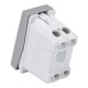 INTERRUPTOR SENCILLO.ALUMINIO.10A 127V~ - Envío Gratuito