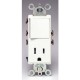 INTERRUPTOR DECOR COMB BLANCO LEVITON - Envío Gratuito