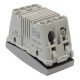 INTERRUPTOR 3 VÍAS C/LUZ COLOR ALUMINIO SCHNEIDER ELECTRIC - Envío Gratuito