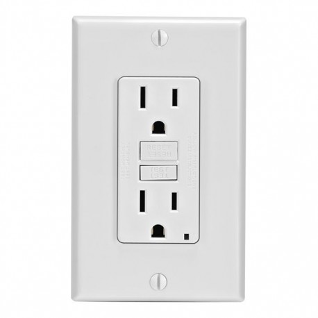 CONTACTO FALLA TIERRA DUPLEX BCO - Envío Gratuito