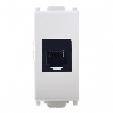 TOMA COMPUTO RJ45 BLACK - Envío Gratuito