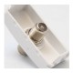 TOMA TV COAXIAL COLOR BLANCO - Envío Gratuito