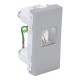 TOMA TELEFONICA RJ11.ALUMINIO.4 HILOS - Envío Gratuito
