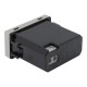 TOMA USB 1 MODULO TITANIO DORADO - Envío Gratuito