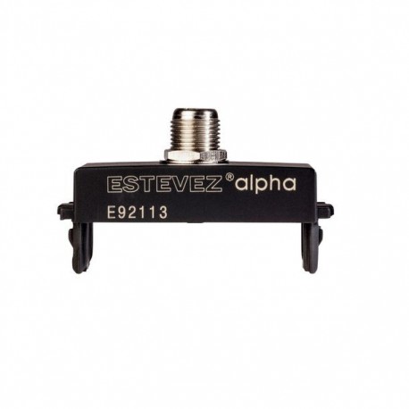 TOMA TV COAXIAL BLACK - Envío Gratuito