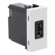 TOMA USB 1 MODULO BLANCO - Envío Gratuito