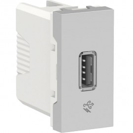 TOMA PARA CARGA USB 1A 127VCA ALUMINIO SCHNEIDER ELECTRIC - Envío Gratuito