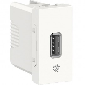 TOMA PARA CARGA USB 1A 127VCA BLANCO SCHNEIDER ELECTRIC - Envío Gratuito