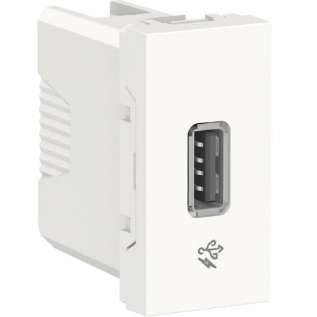 TOMA PARA CARGA USB 1A 127VCA BLANCO SCHNEIDER ELECTRIC - Envío Gratuito