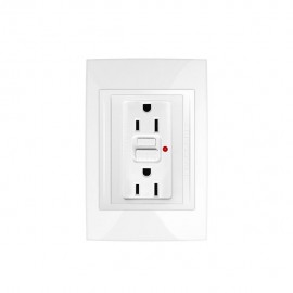 TOMA DÚPLEX 2P+T GFCI COLOR BLANCO - Envío Gratuito