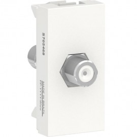 TOMA COAXIAL PARA TV BLANCO SCHNEIDER ELECTRIC - Envío Gratuito