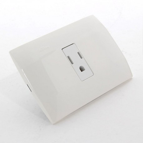 CONTACTO 2P+T CON PLACA - Envío Gratuito