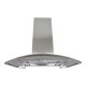 CAMPANA CONCORD128.5ACERO INOX ISLA - Envío Gratuito