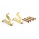 SOPORTE DE BARRA 1.1 CM DMTRO DORADO - Envío Gratuito