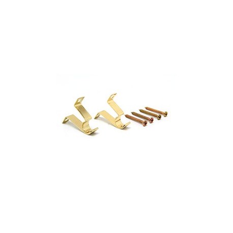 SOPORTE DE BARRA 1.1 CM DMTRO DORADO - Envío Gratuito
