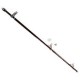 CORTINERO AJUSTABLE NOGAL Y LATÓN 1/2" - Envío Gratuito