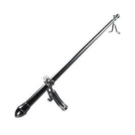 CORTINERO AJUSTABLE CROMADO 1/2" - Envío Gratuito