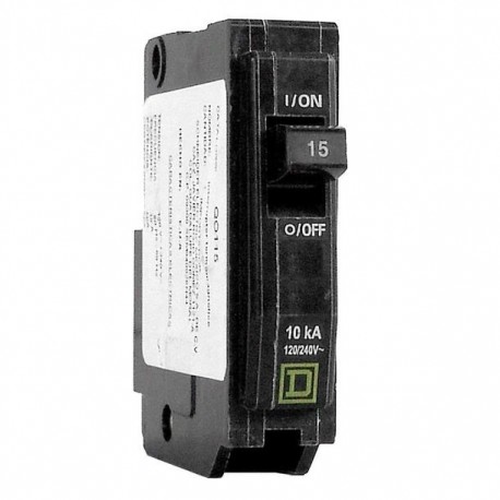 INTERRUPTOR QO 1 POLO 15A S/VENTANA - Envío Gratuito